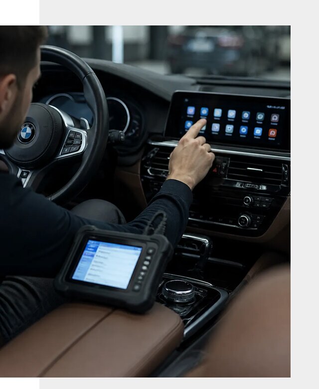 Установка приложений и мультимедиа сервисов BMW в Верхней Пышме