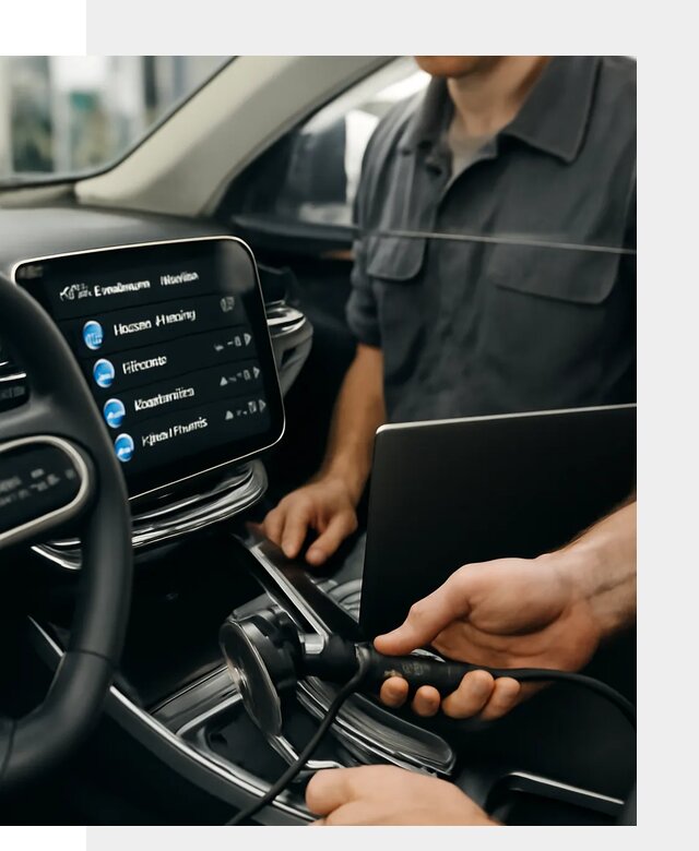 Установка приложений Geely для мультимедиа автомобиля в Верхней Пышме