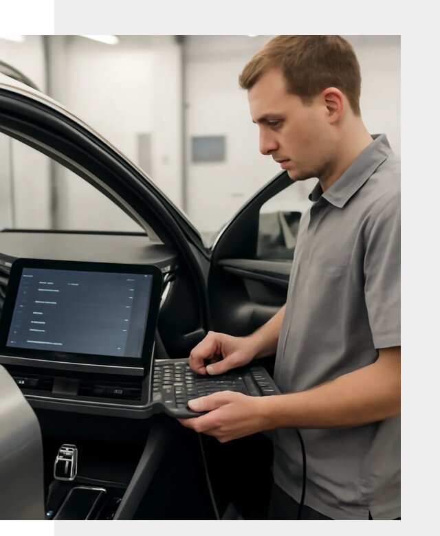 Русификация мультимедиа автомобилей Lynk Co в Верхней Пышме